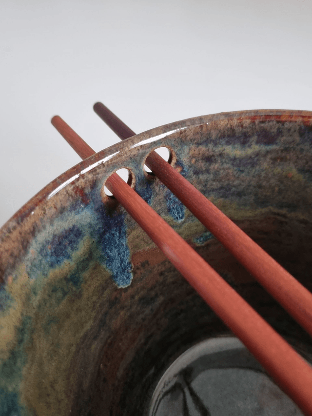 Small Ramen bowl in tenmoku