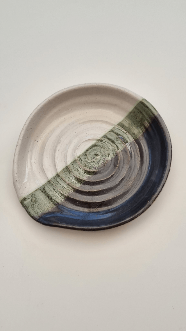 Spoon Holder in Jupiter and White