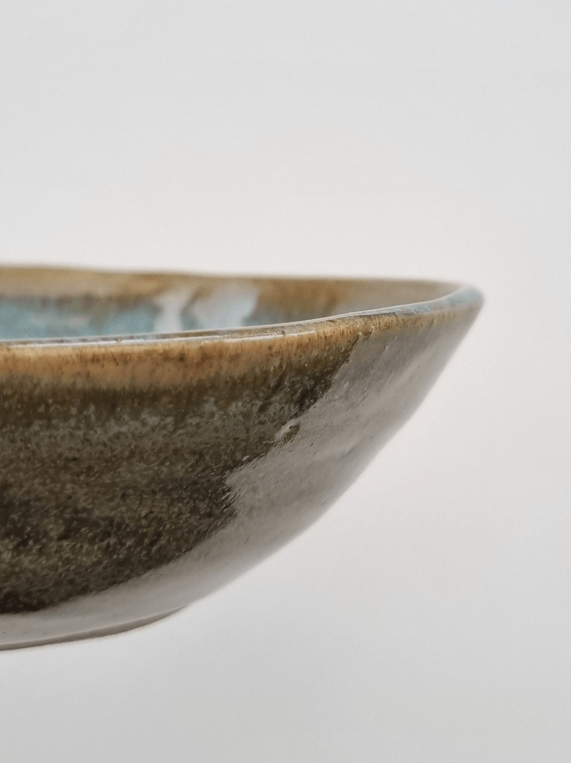 Breakfast Bowl in Green Ocean