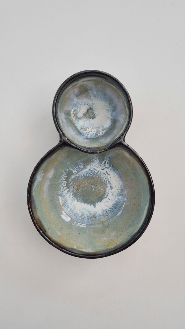 Double Dip Bowl in Ocean Waves