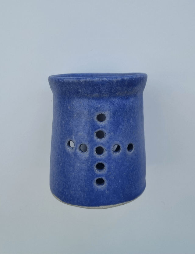 Ceramic Oil & Wax Burner – Lavender Blue