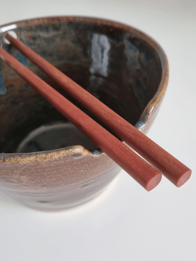 Small Ramen bowl in tenmoku