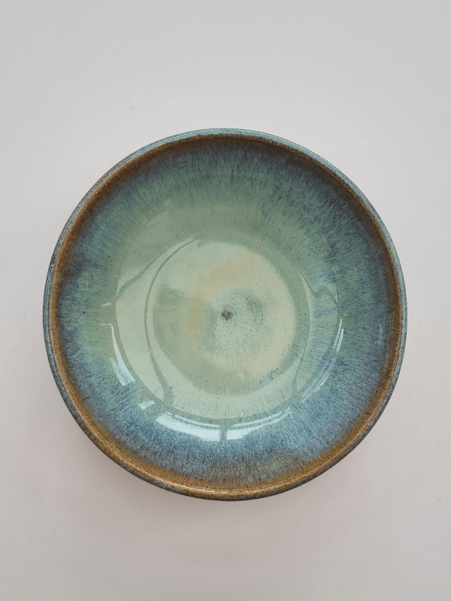 Breakfast Bowl in Green Ocean