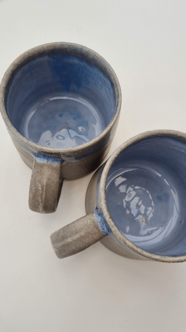 Bacalar Blue & Ash Mug