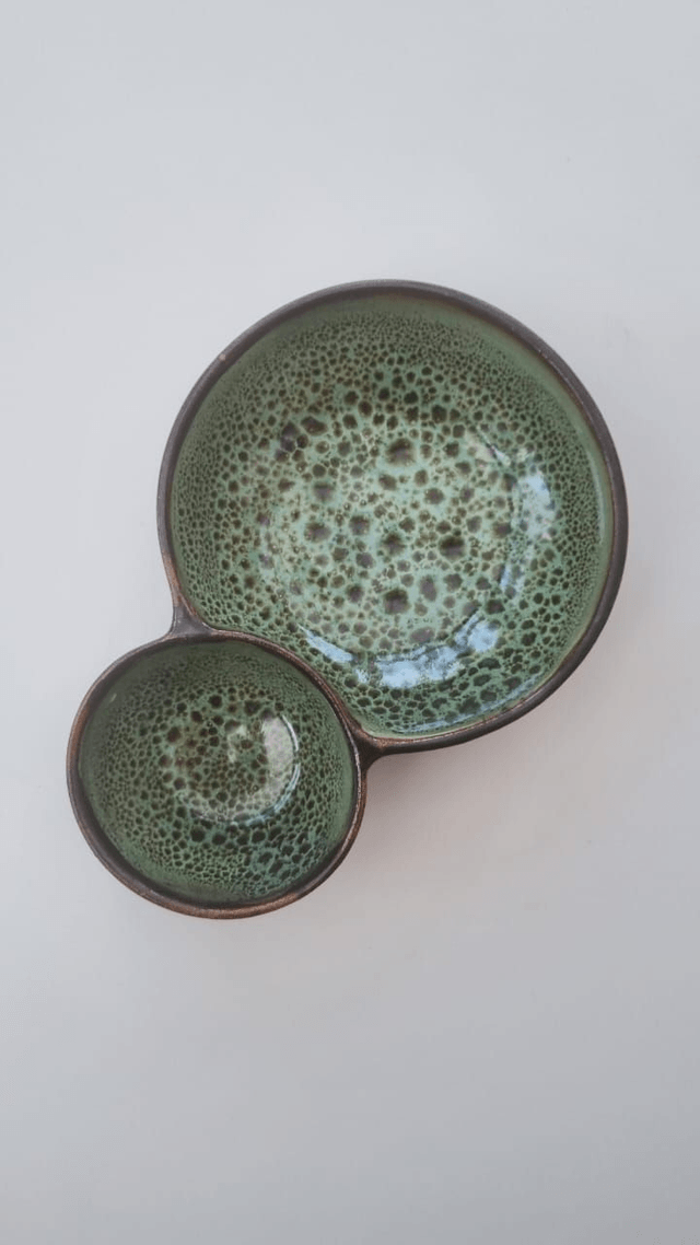 Double bowl - Sage