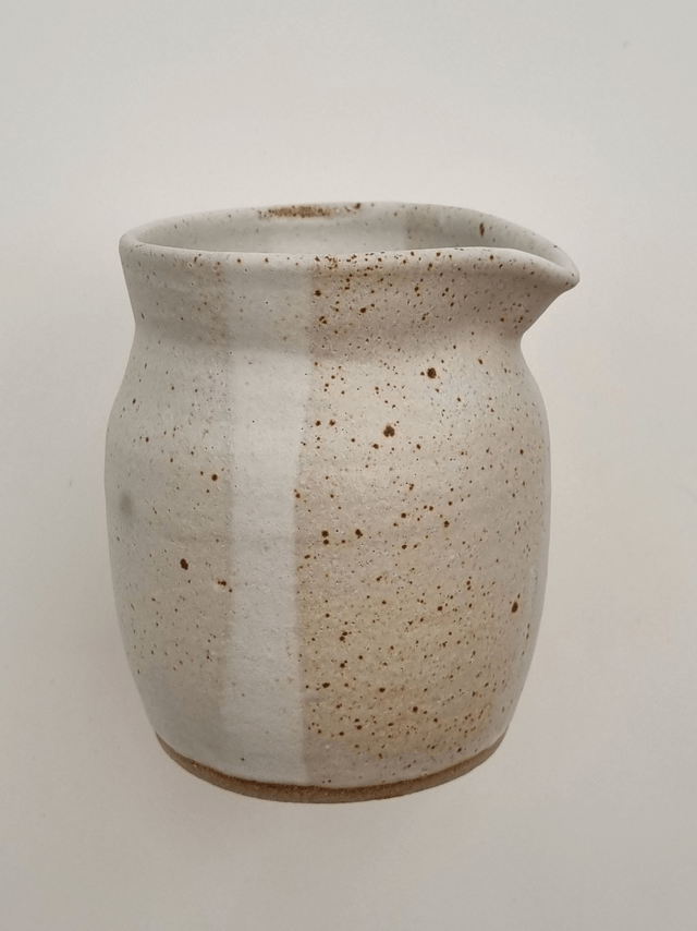 Speckled Cream Ceramic Milk Jug