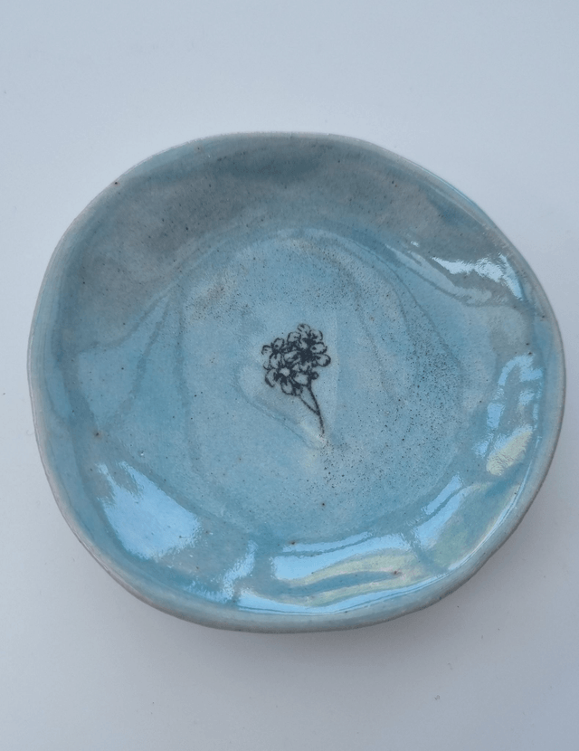 Jewellery dish - Flower blue