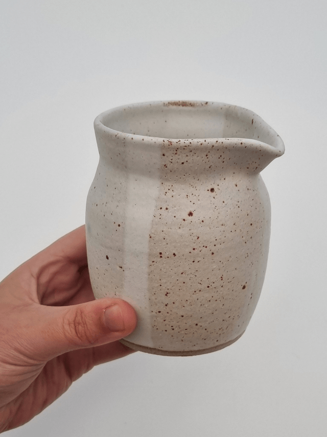 Speckled Cream Ceramic Milk Jug
