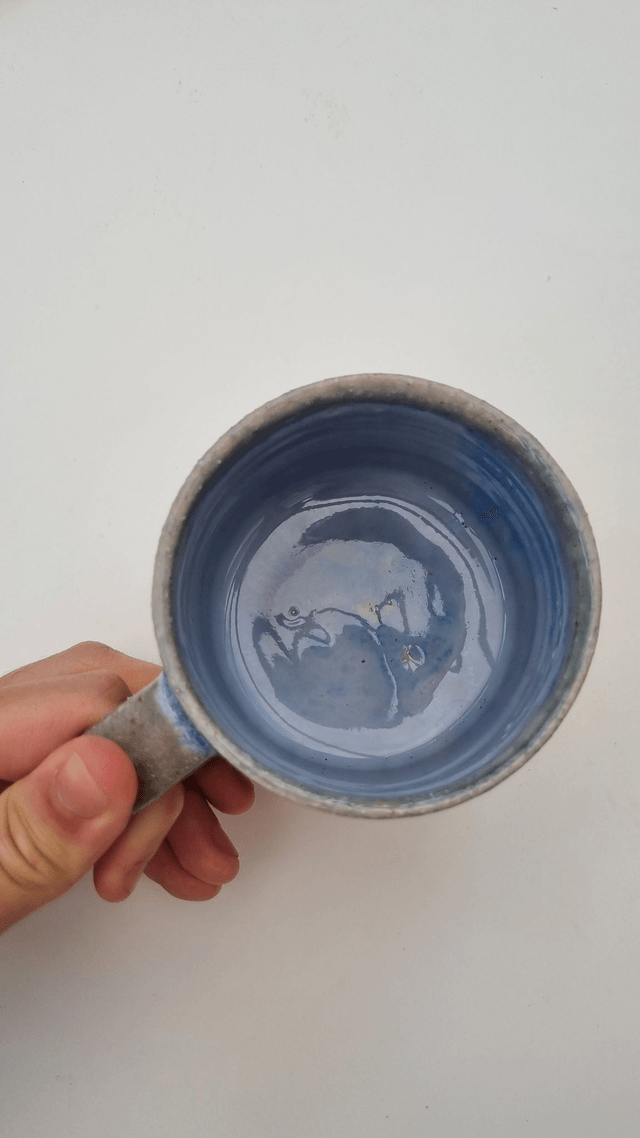 Bacalar Blue & Ash Mug