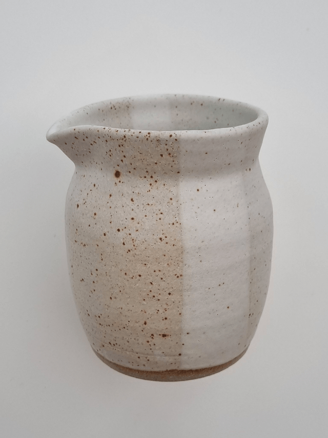 Speckled Cream Ceramic Milk Jug