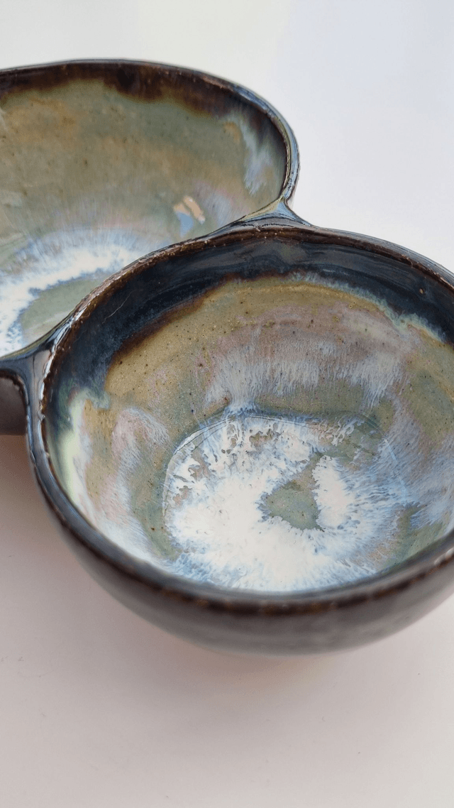 Double Dip Bowl in Ocean Waves