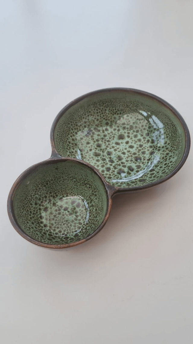 Double bowl - Sage