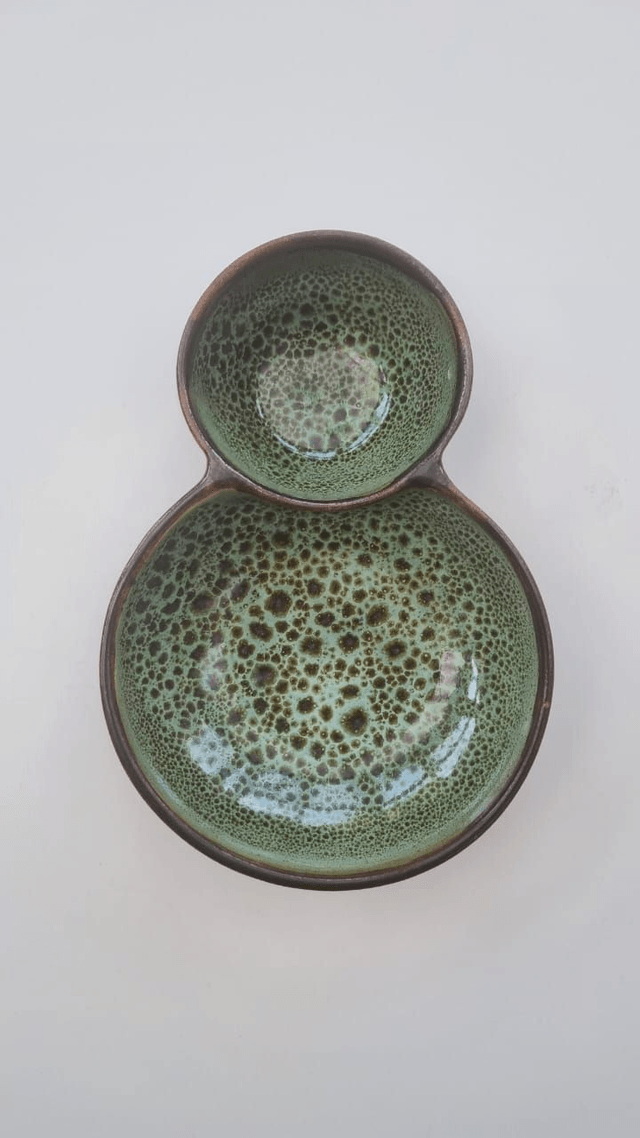 Double bowl - Sage