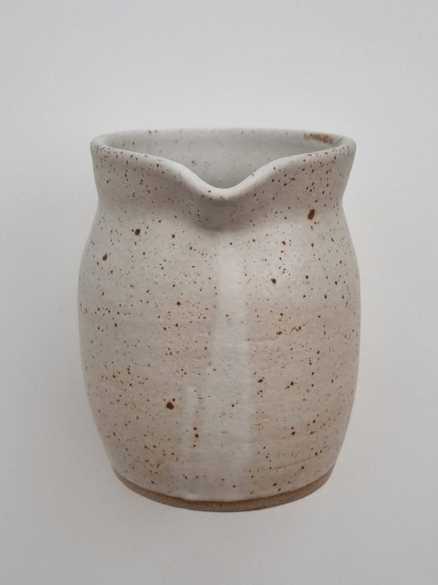 Speckled Cream Ceramic Milk Jug