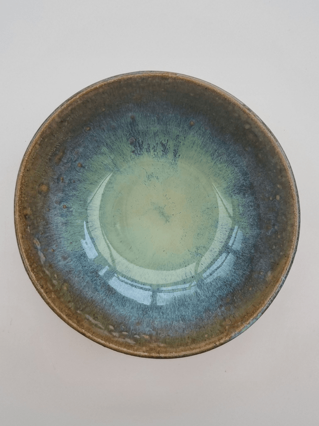 Medium Bowl in Green Ocean