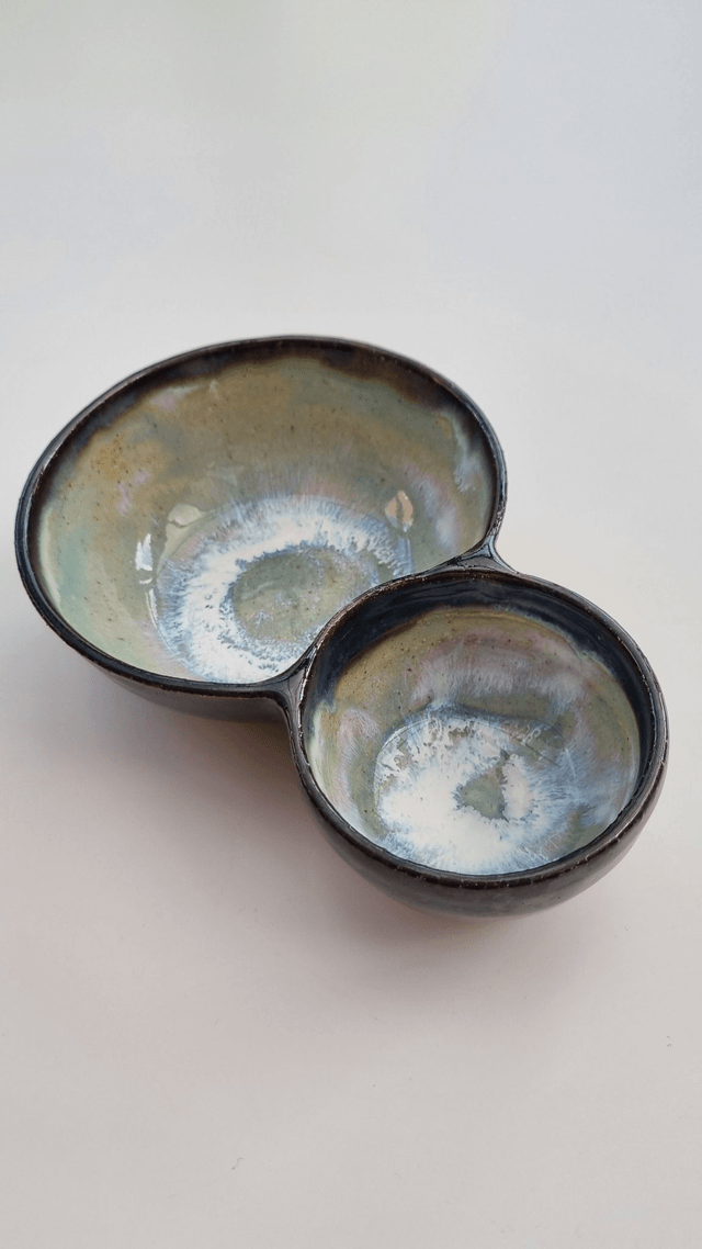 Double Dip Bowl in Ocean Waves