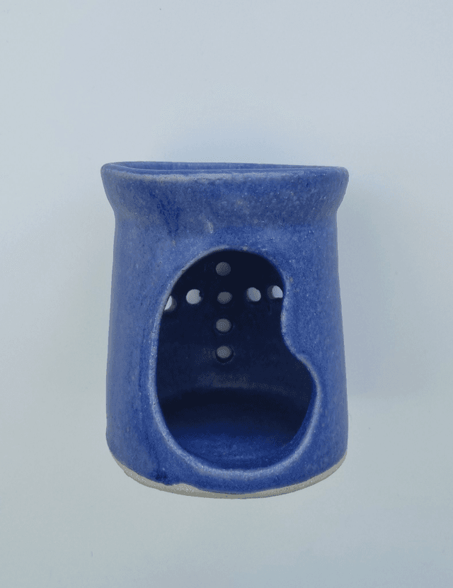 Ceramic Oil &amp; Wax Burner – Lavender Blue